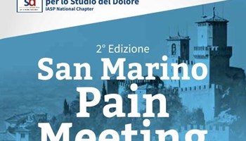 San Marino Pain Meeting, 29 30 Maggio 2020
