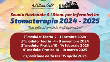Scuola nazionale per infermieri in stomaterapia 2024 - 2025