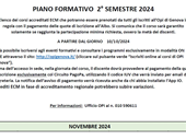 Al via le iscrizioni ai corsi di formazione del II semestre