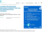 Convegno “Includere per Innovare- TECNOLOGIE E PROGETTI PER UNA CITTÀ METROPOLITANA ACCESSIBILE”