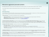 Rilevazione aggressioni personale sanitario,  survey