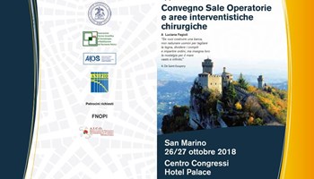 Congresso Sale Operatorie e aree interventistiche chirurgiche, 26 e 27 Ottobre San Marino